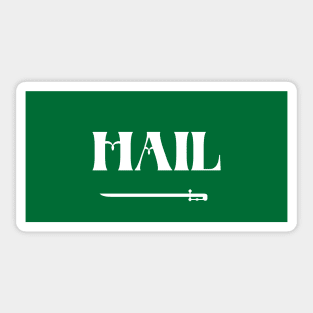 Hail City in Saudi Arabian Flag Sticker